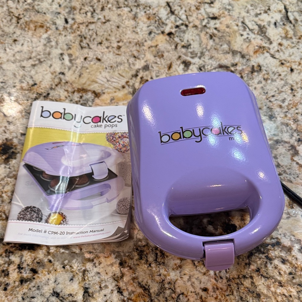 Babycakes Purple Cake Pop Maker
